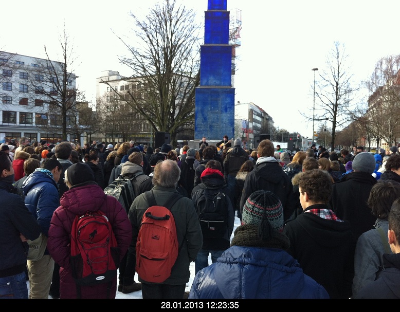 Genekveranstaltung am Theos Veranstaltung Innehalten