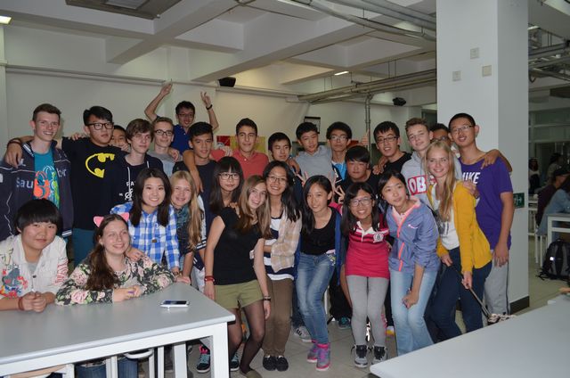 Gemeinsames Abschiedsfoto