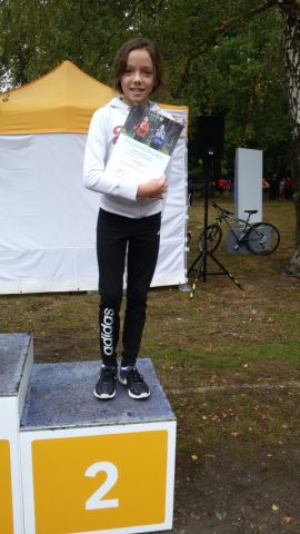 Die Zweitplatzierte Daria Rodionova