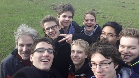 Ein letztes Gruppenfoto