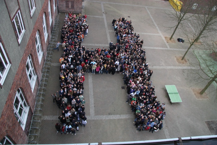 Alle Schüler des Herder-Gymnasiums