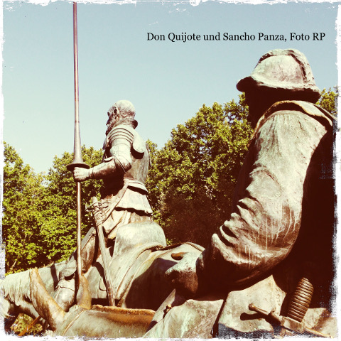 Don Quijote und Sancha Panza