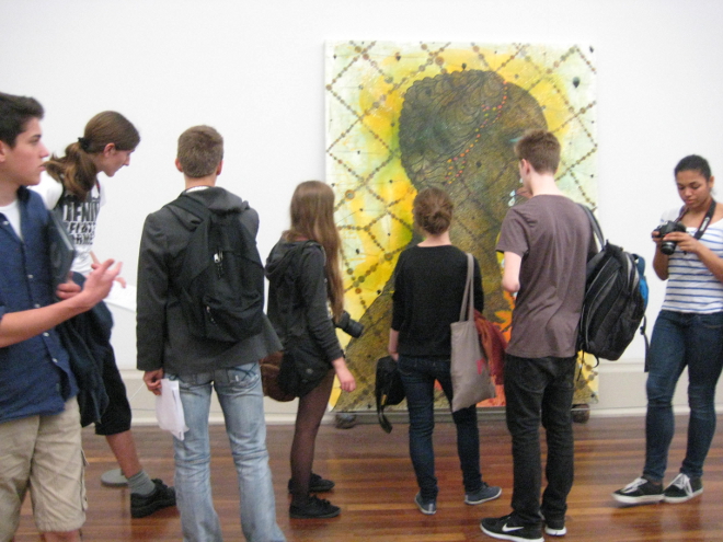 Ausstellungsbesuch des WPF Kunst in London