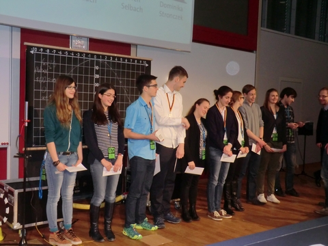 Siegerehrung beim GYPT