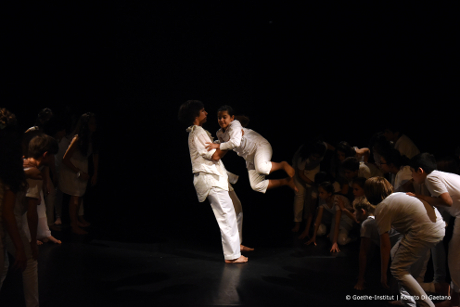 Bild 2 vom Theaterprojekt der Willkommensklassen