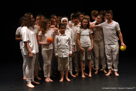 Bild 6 vom Theaterprojekt der Willkommensklassen